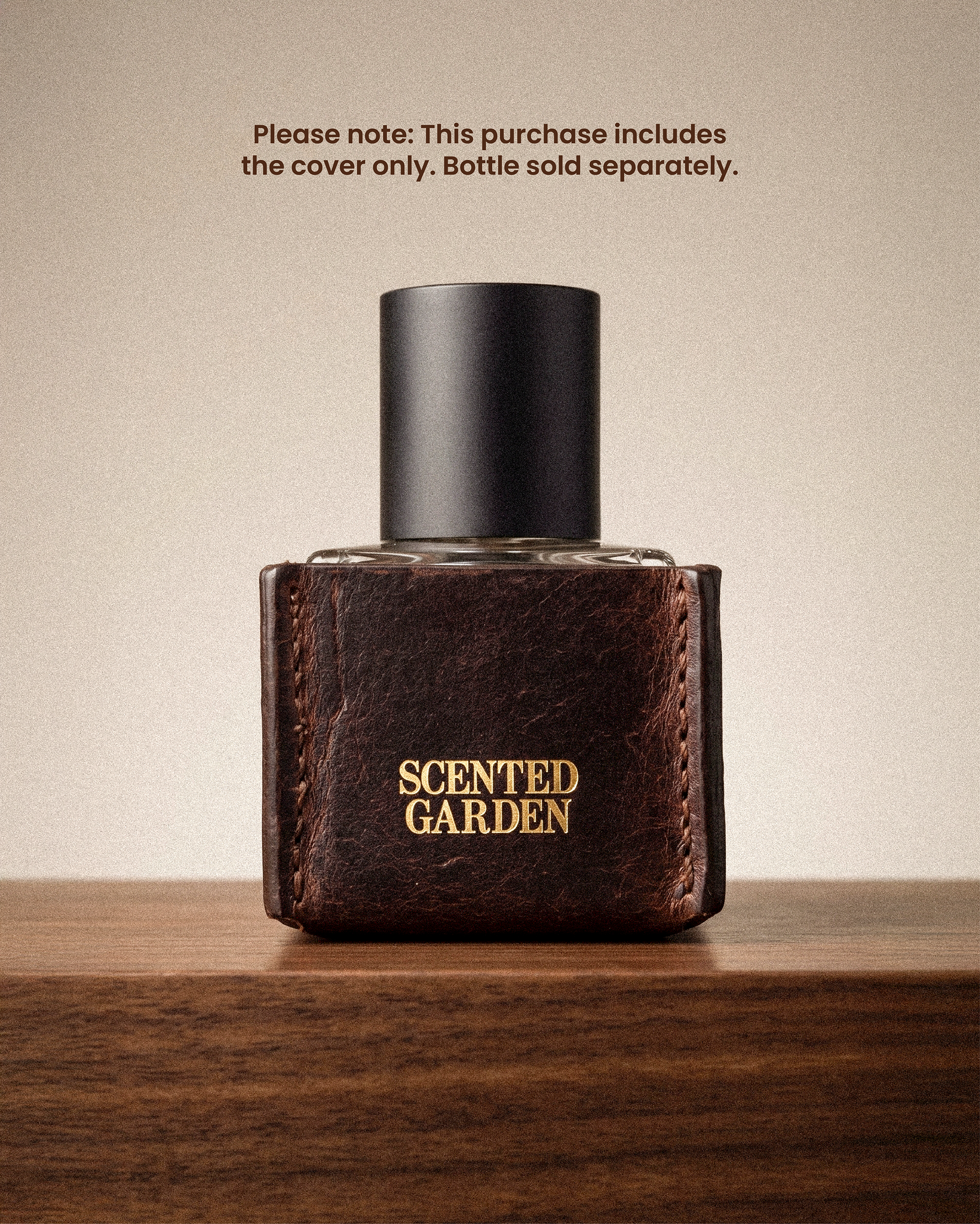 Handcrafted Heritage Leather Perfume Cover (For 50ml)