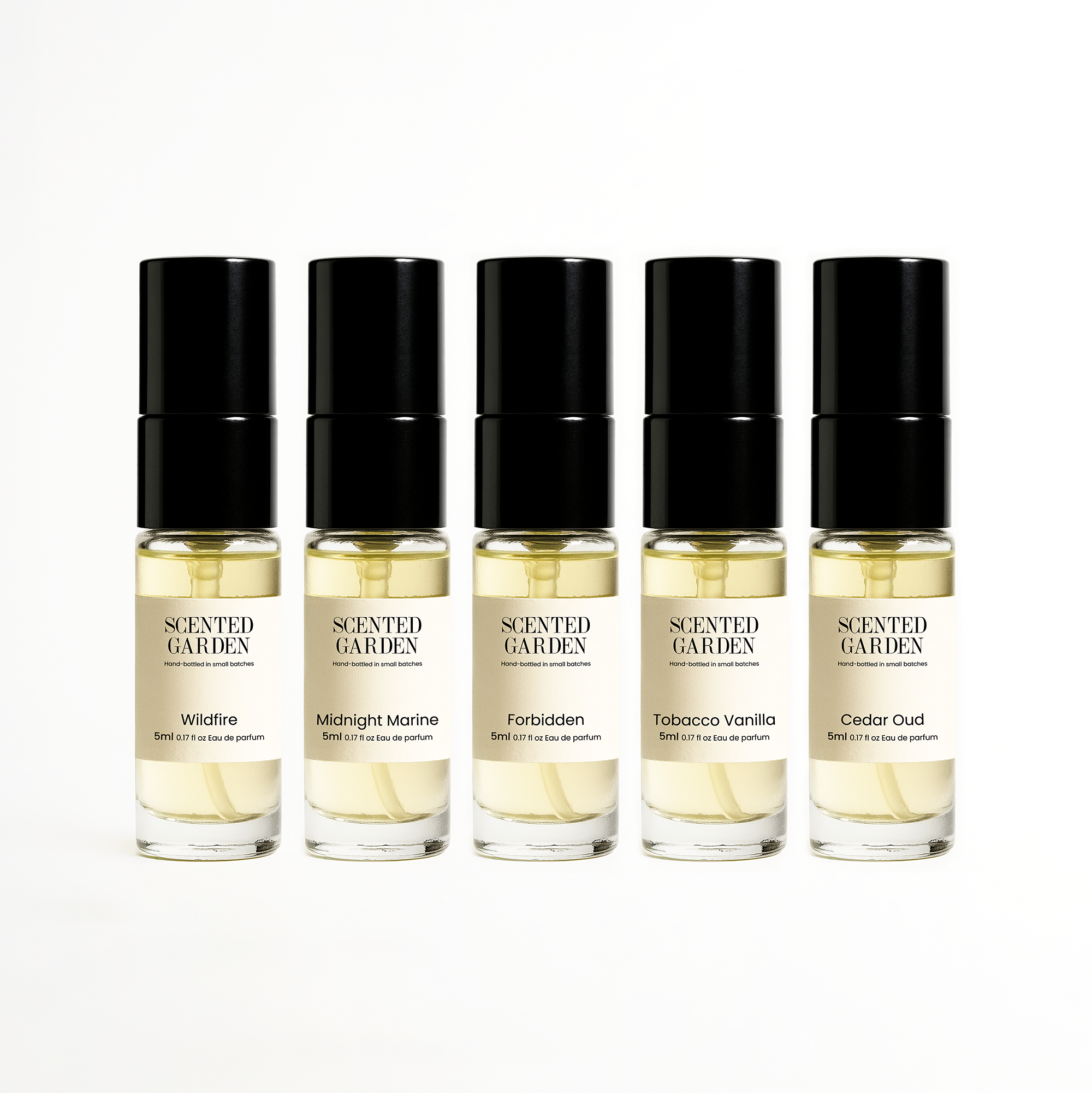 Men’s Tester Perfume Set (5 Scents × 5ml)