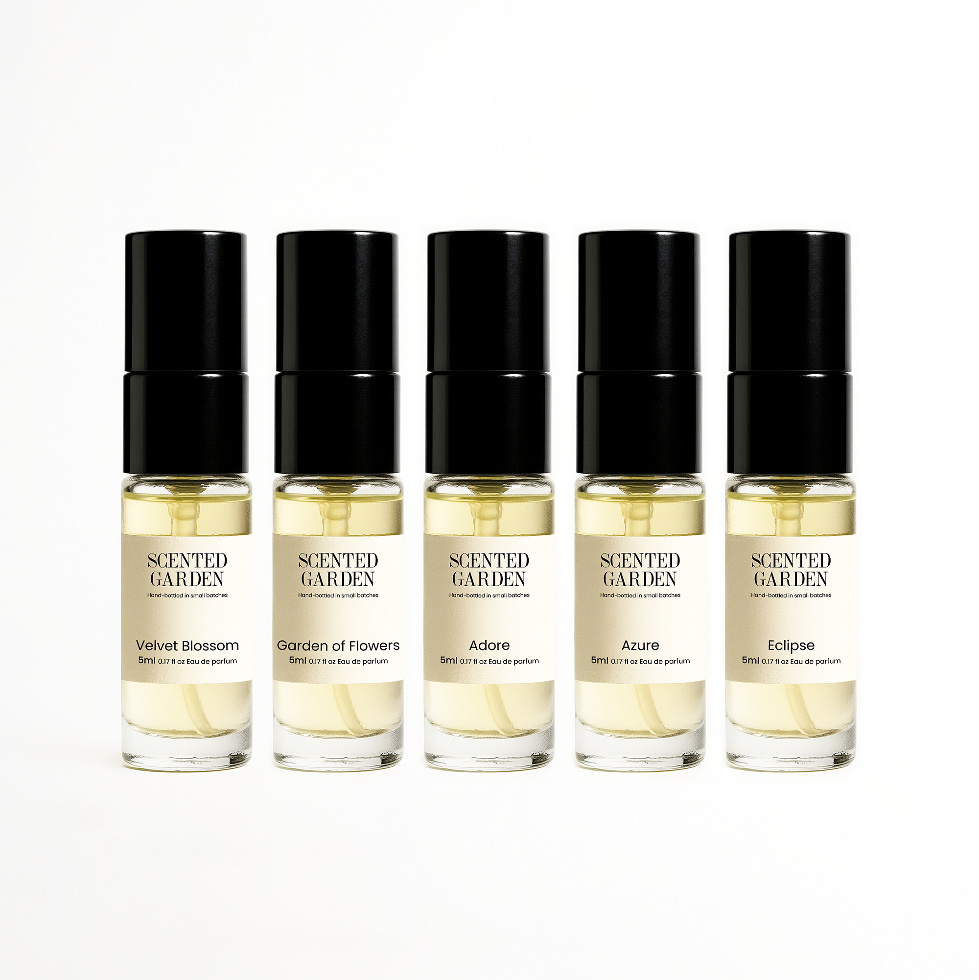Women’s Tester Perfume Set (5 Scents × 5ml)