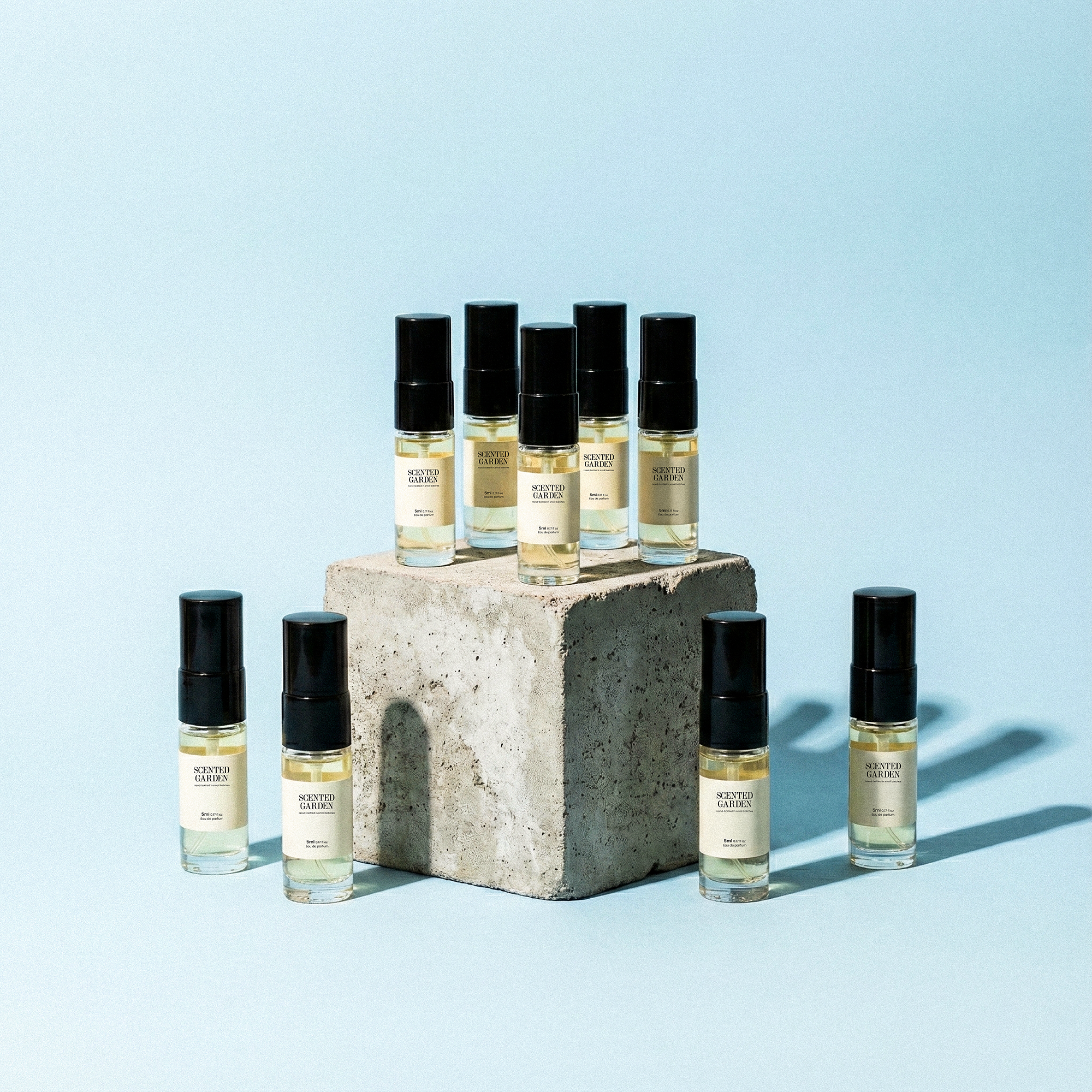 Unisex Tester Perfume Set (10 Scents × 5ml)